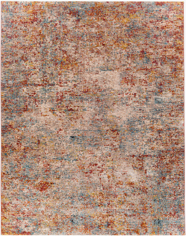 Mirabel Cream/Rust Machine Woven Rug MBE-2300 - 2'8" x 10'