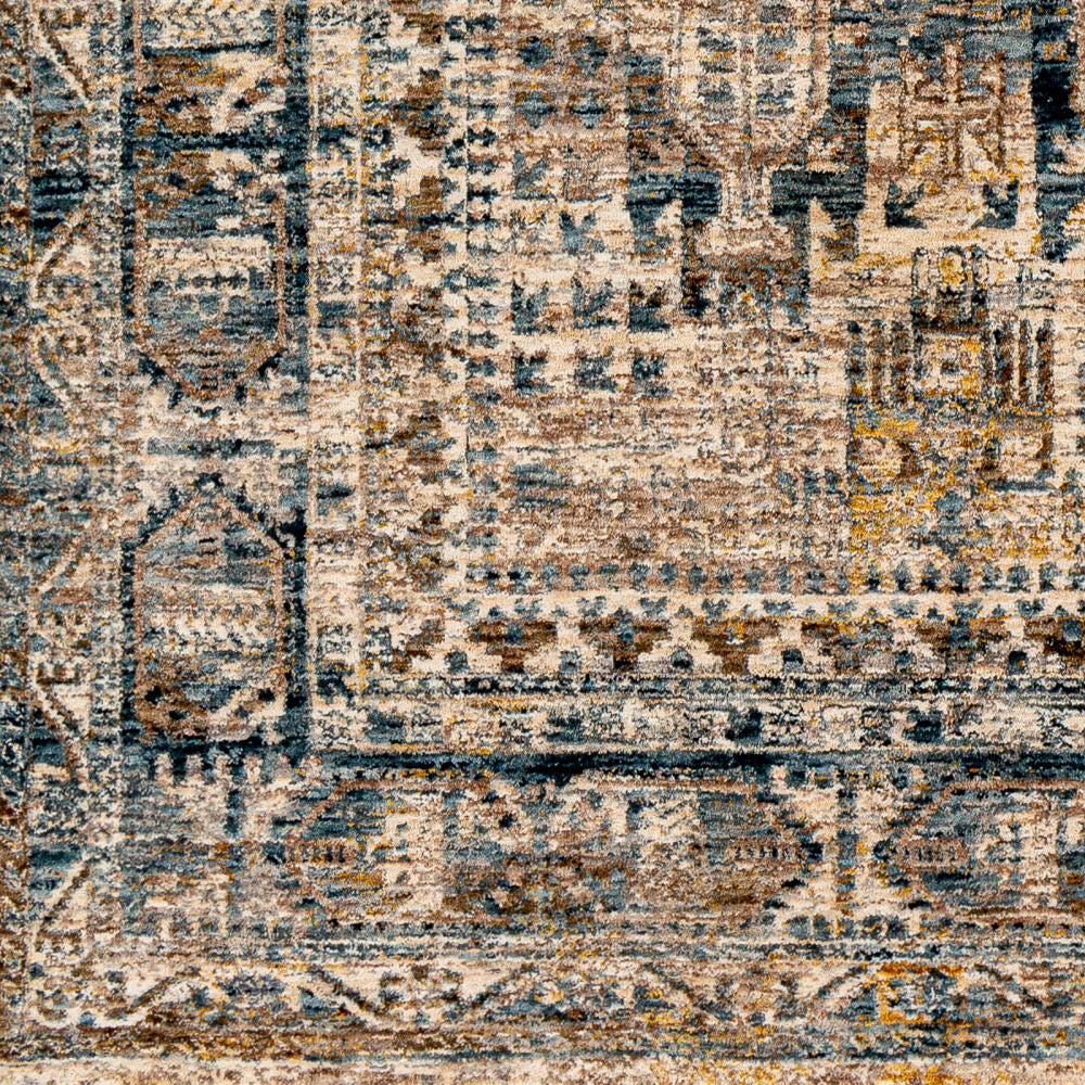 Mirabel Cream/Pale Blue Machine Woven Rug MBE-2302 - swatch