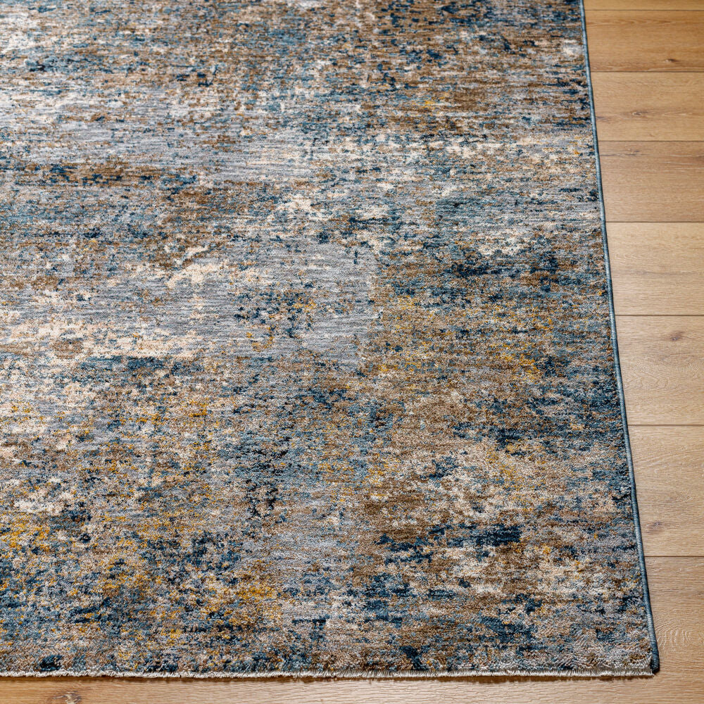 Mirabel Cream/Pale Blue Machine Woven Rug MBE-2303 - front