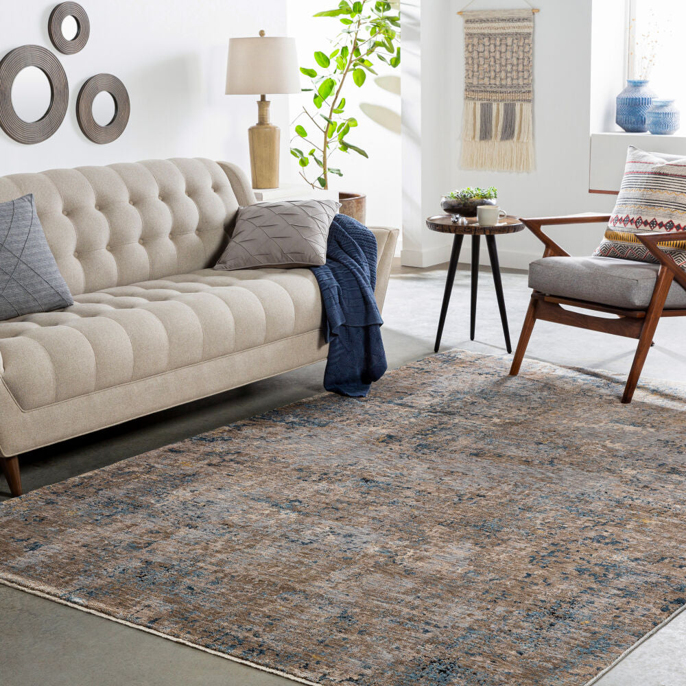 Mirabel Cream/Pale Blue Machine Woven Rug MBE-2303 - roomscene