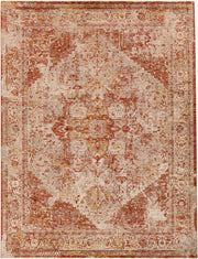 Mirabel Cream/Rust Machine Woven Rug MBE-2304 - 2'7" x 10'