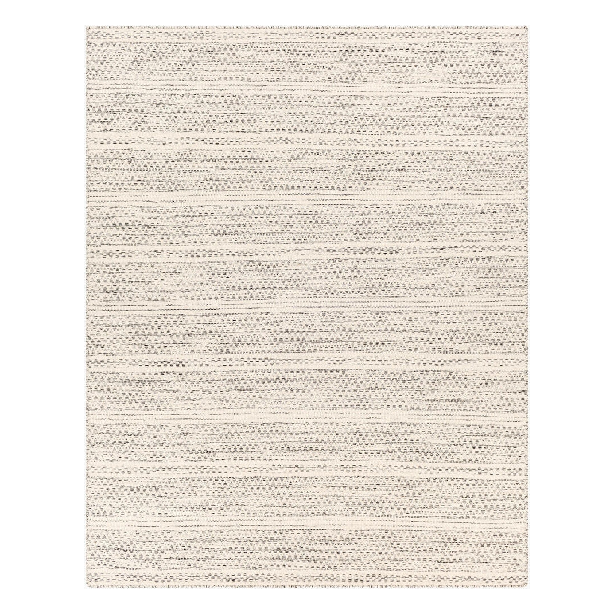 Mardin Black/Cream Handmade Rug - 2'6" x 10'