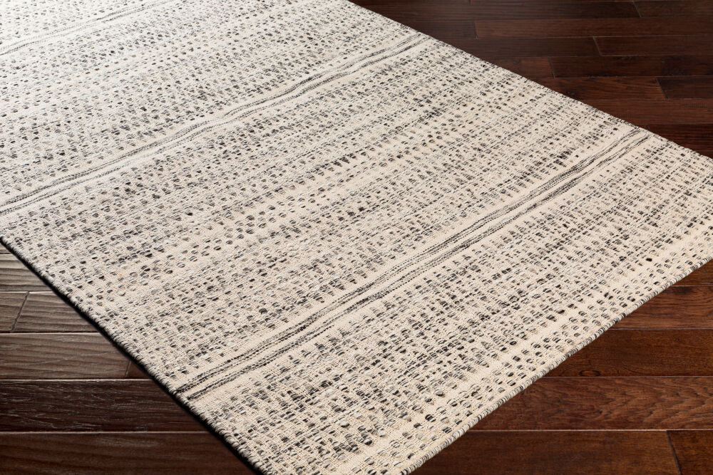 Mardin Beige/Gray Handmade Rug - corner
