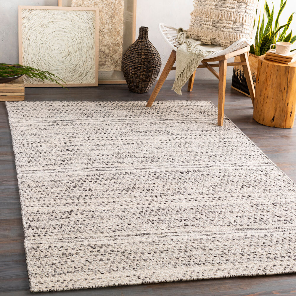 Mardin Beige/Gray Handmade Rug - roomscene
