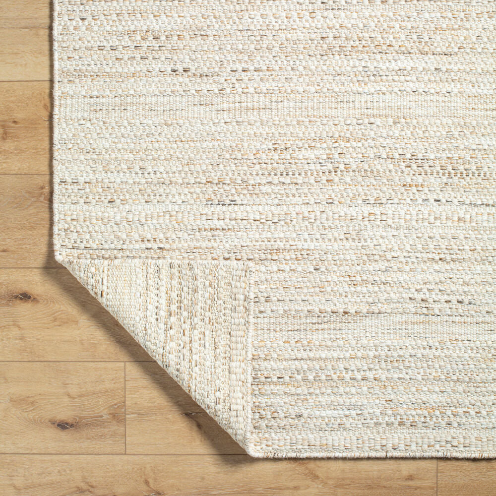 Mardin Light Beige Handmade Rug - fold