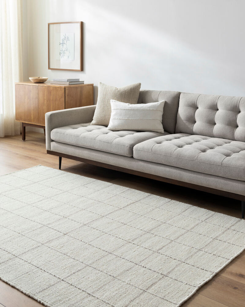 Mardin Black/Tan Handmade Rug - roomscene