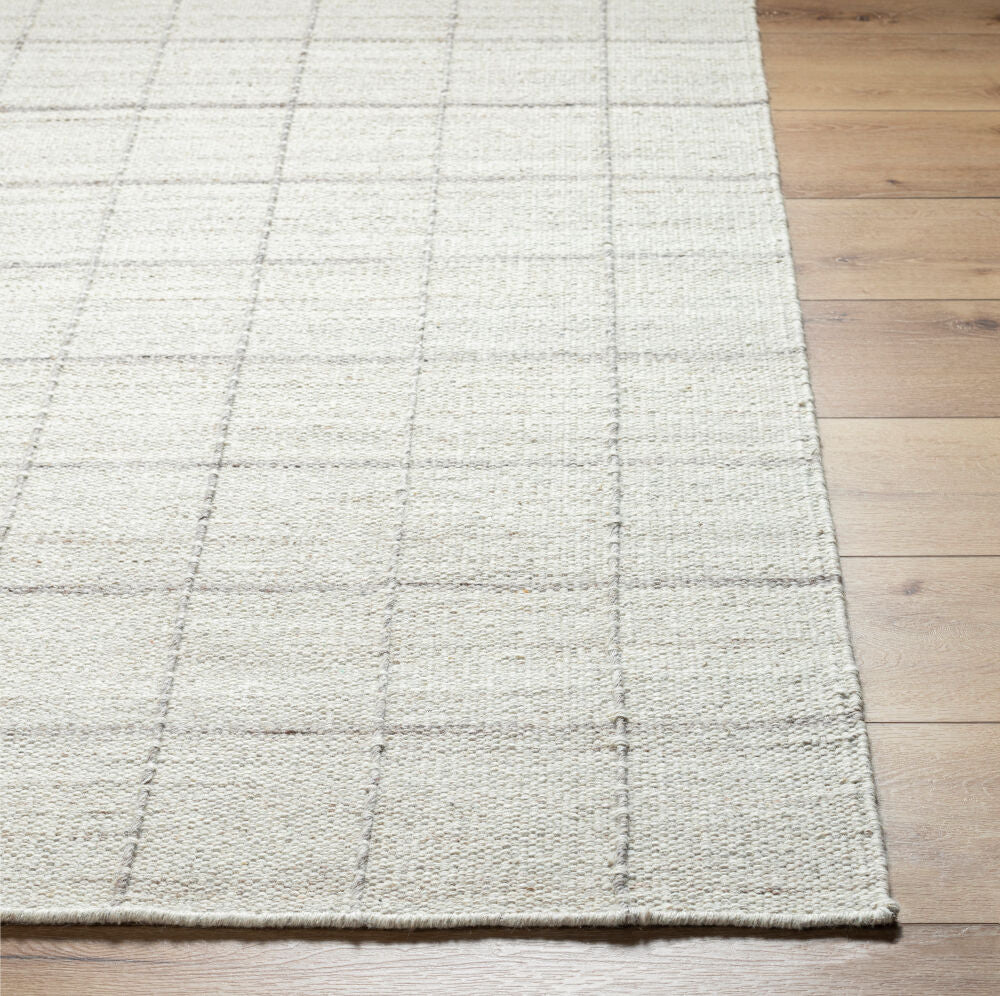 Mardin Black/Tan Handmade Rug - front