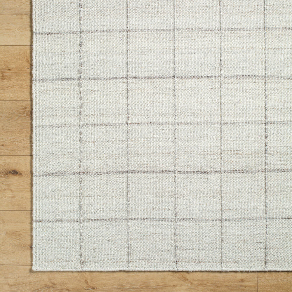 Mardin Black/Tan Handmade Rug - overhead