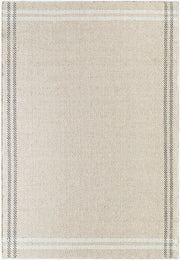 Mardin Black/Light Beige Handmade Rug - 2' x 3'