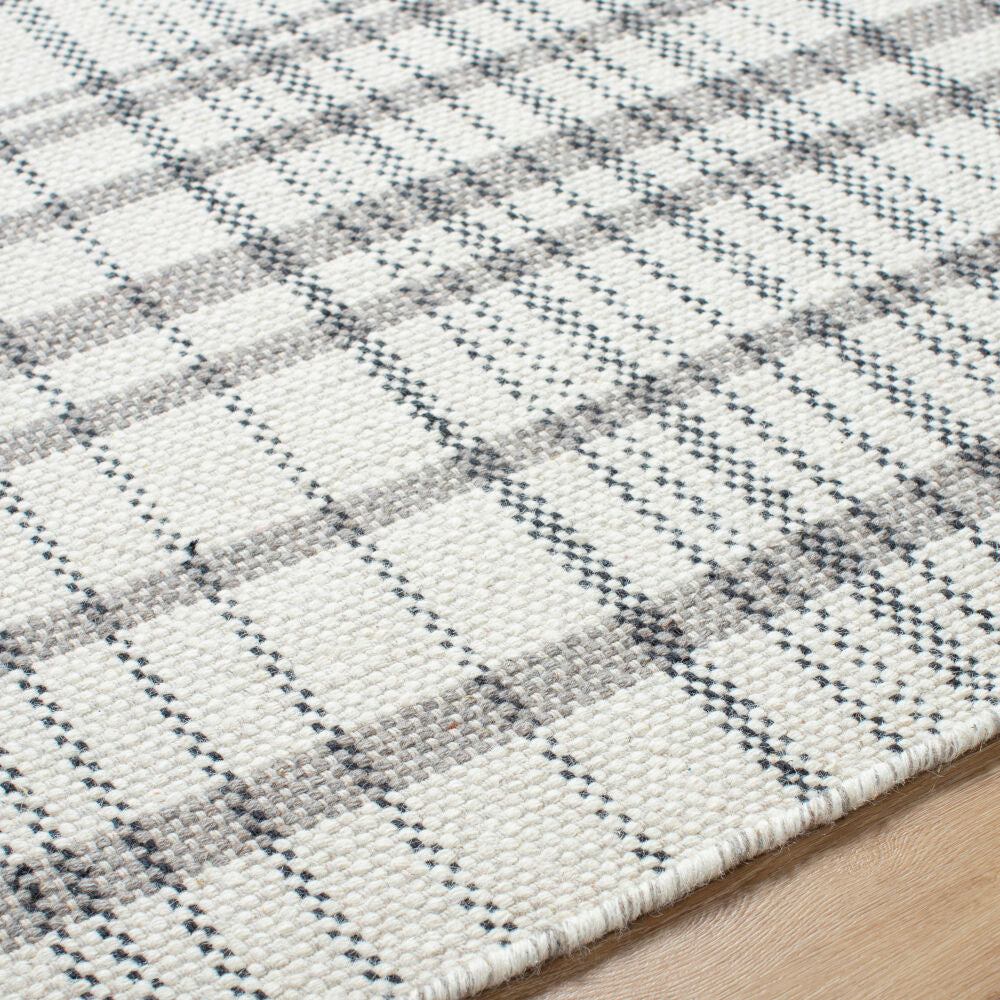 Mardin Ivory Handmade Rug - texture