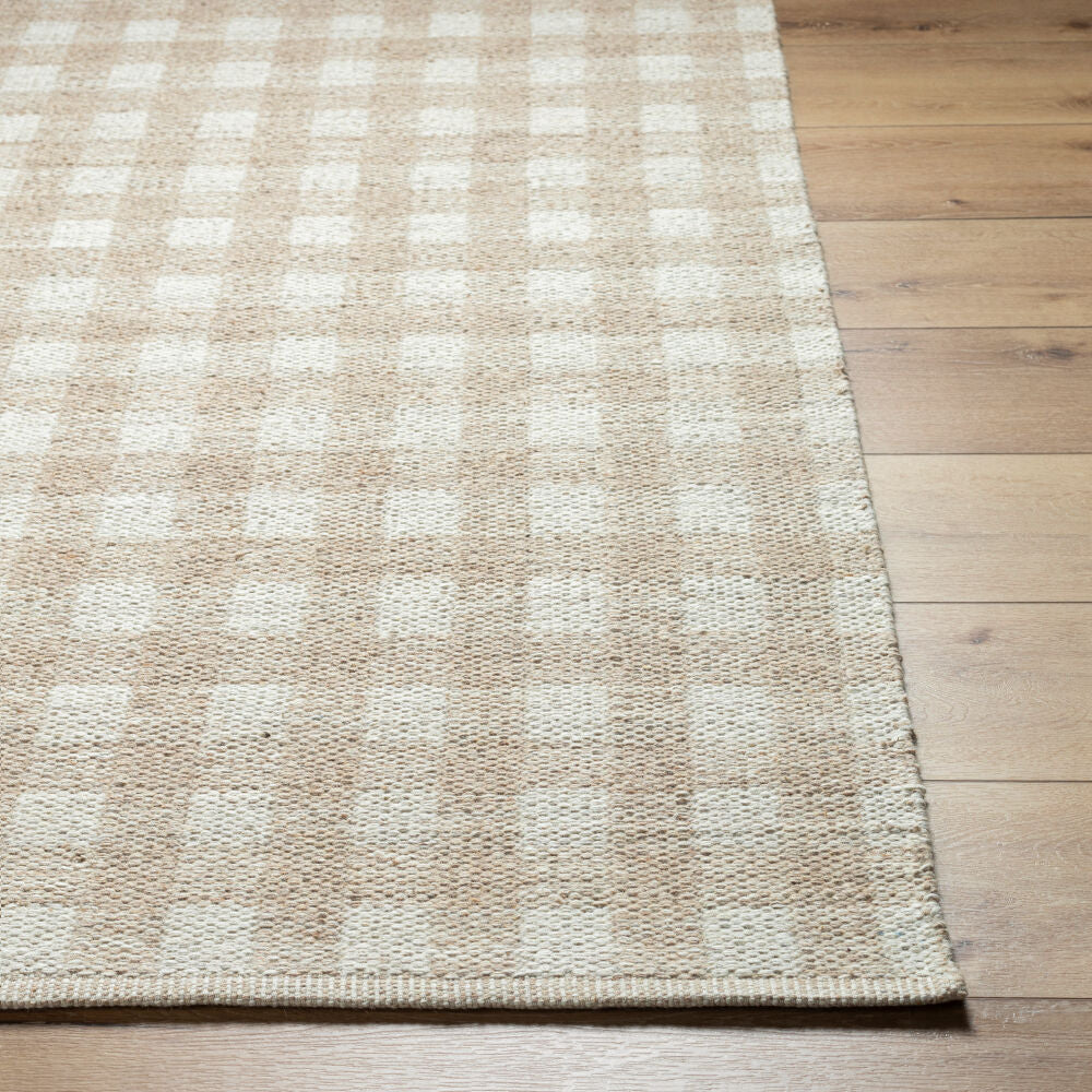 Mardin Ivory/Tan Handmade Rug MDI-2344 - front