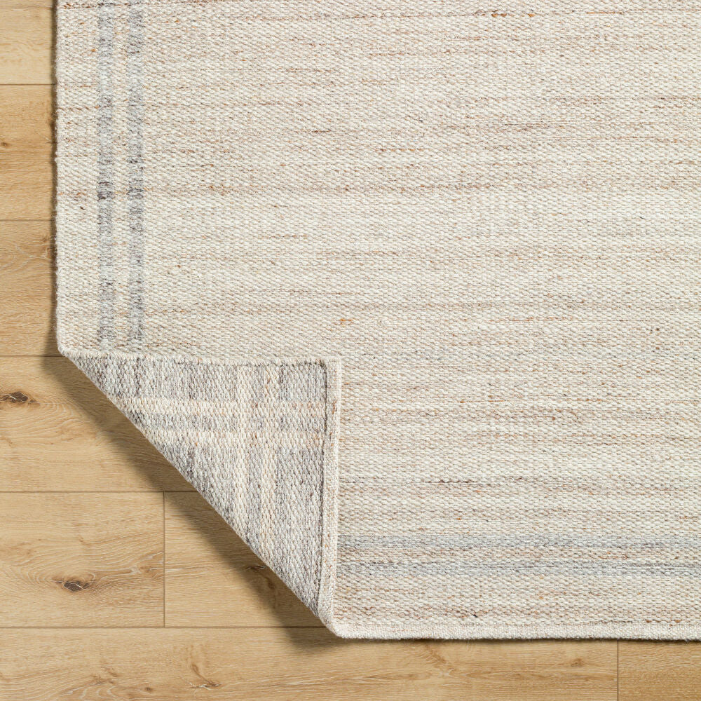 Mardin Ivory/Tan Handmade Rug MDI-2349 - fold