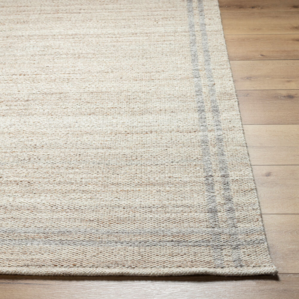 Mardin Ivory/Tan Handmade Rug MDI-2349 - front