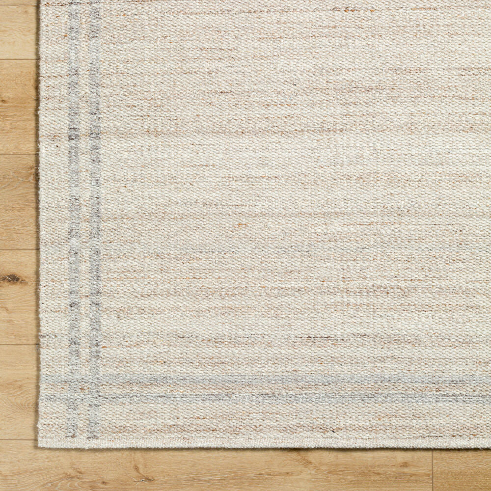 Mardin Ivory/Tan Handmade Rug MDI-2349 - overhead