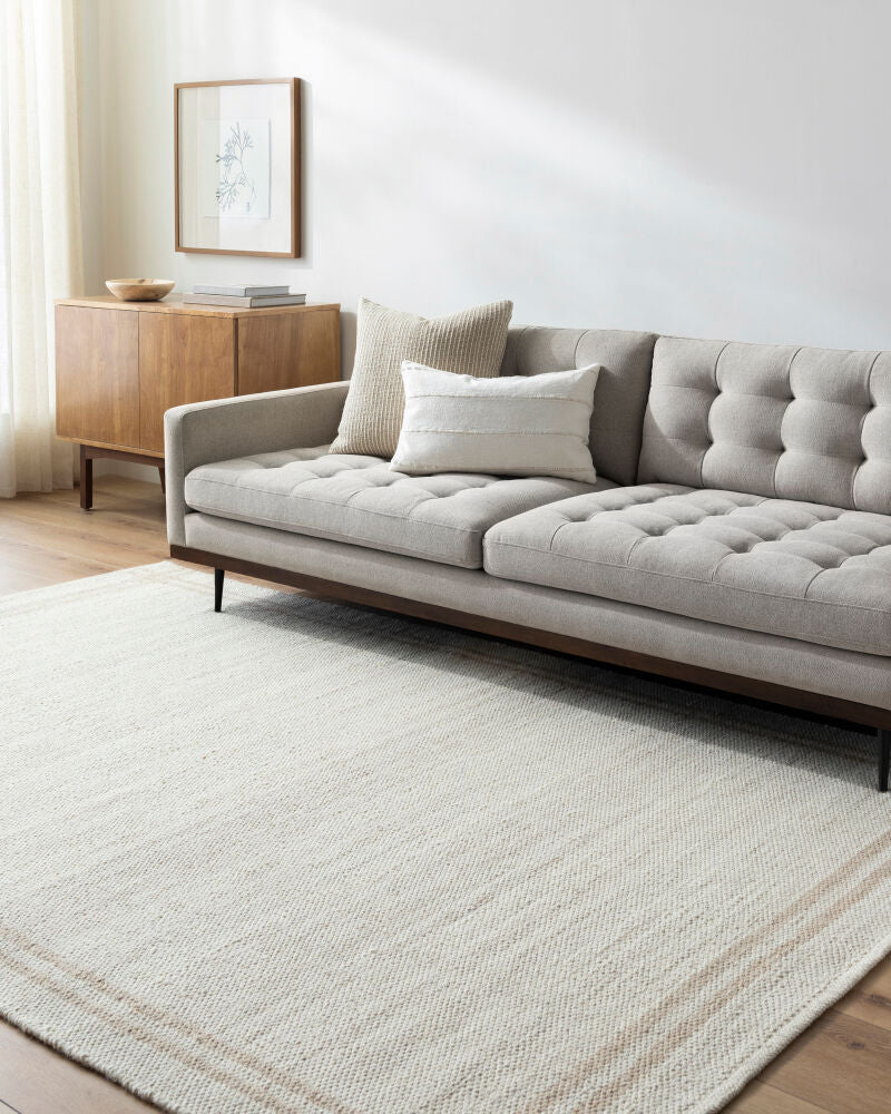 Mardin Ivory/Tan Handmade Rug MDI-2350 - roomscene