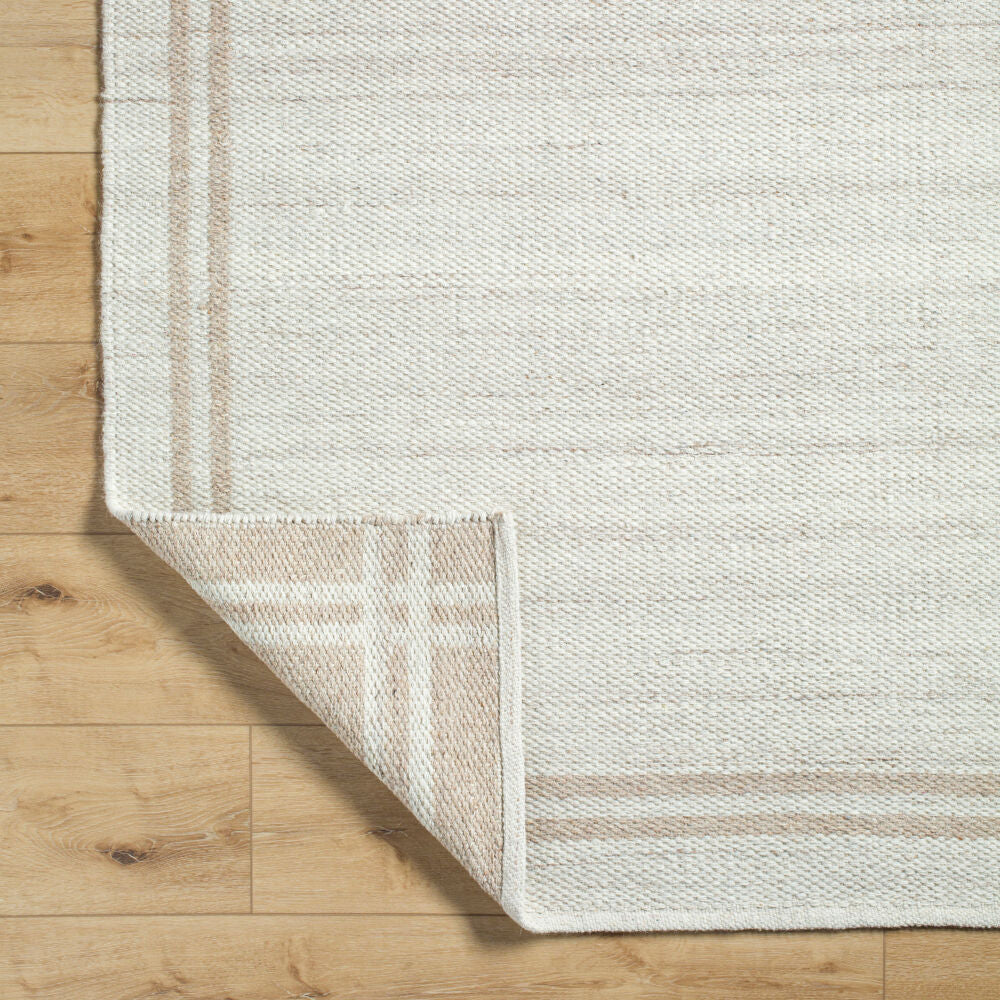 Mardin Ivory/Tan Handmade Rug MDI-2350 - fold