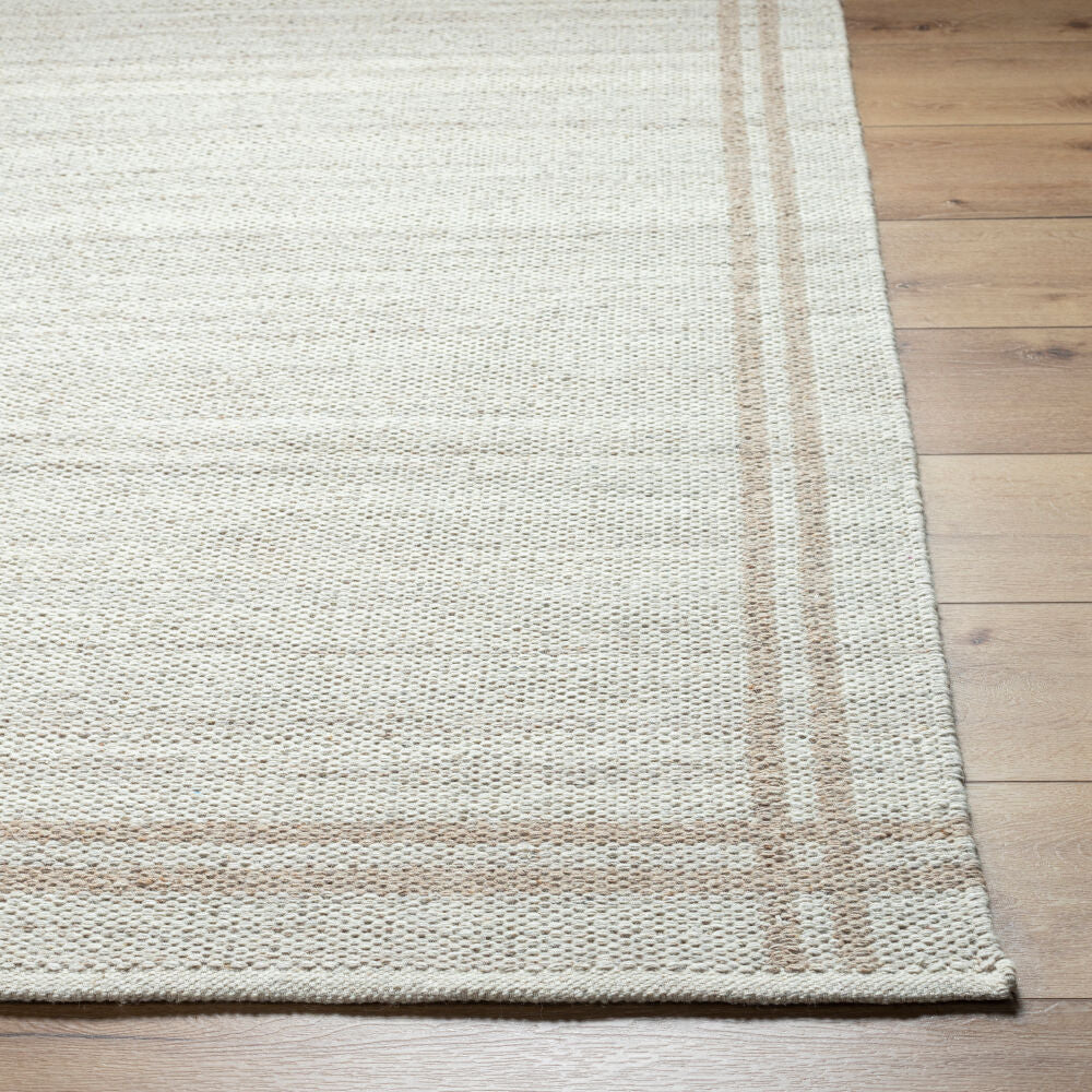 Mardin Ivory/Tan Handmade Rug MDI-2350 - front