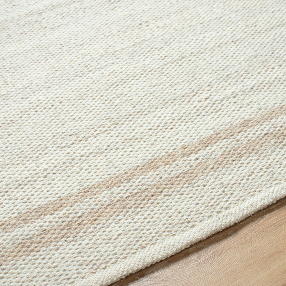 Mardin Ivory/Tan Handmade Rug MDI-2350 - texture