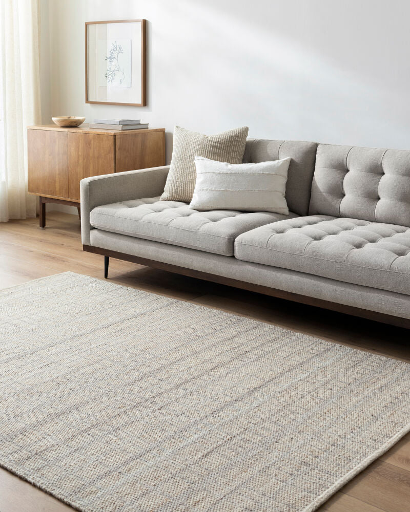 Mardin Ivory/Tan Handmade Rug MDI-2354 - roomscene