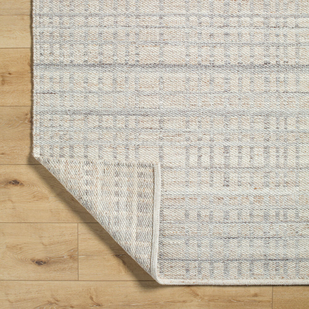 Mardin Ivory/Tan Handmade Rug MDI-2354 - fold