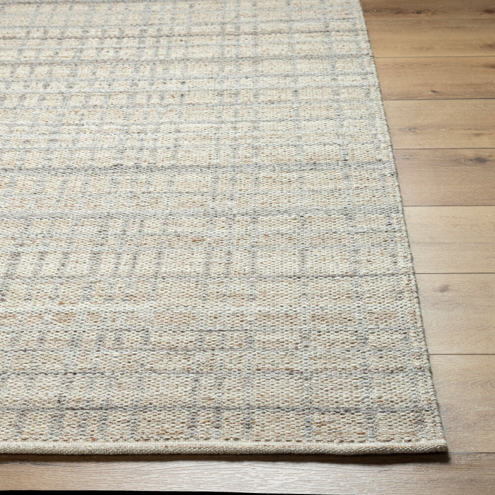 Mardin Ivory/Tan Handmade Rug MDI-2354 - front