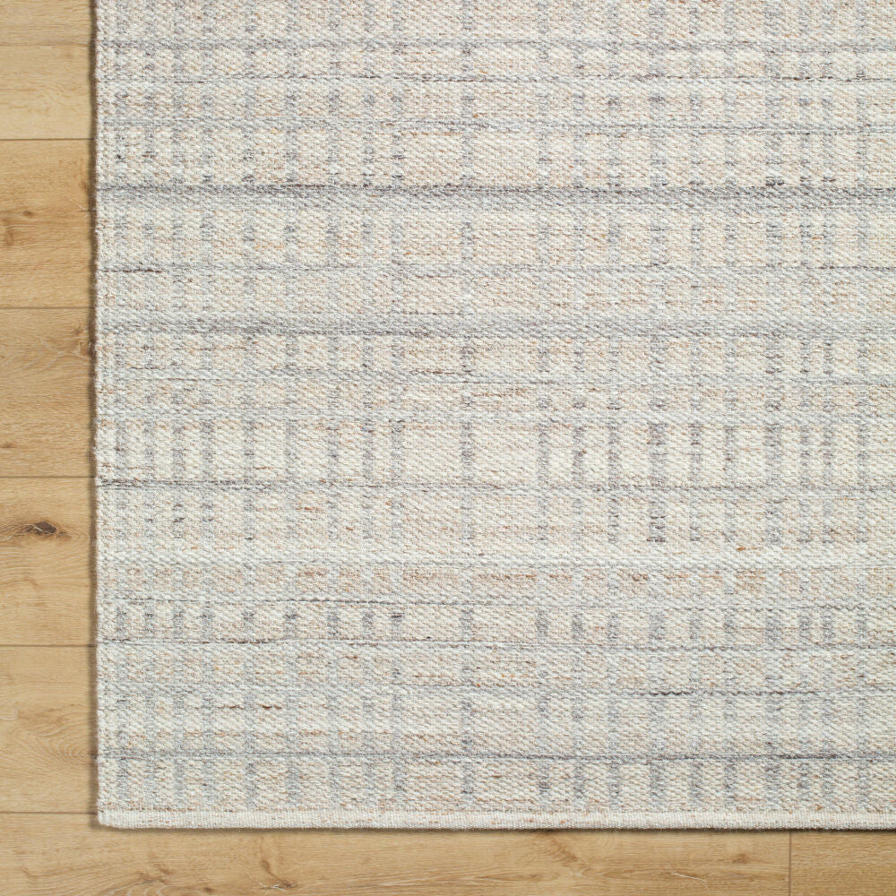 Mardin Ivory/Tan Handmade Rug MDI-2354 - overhead