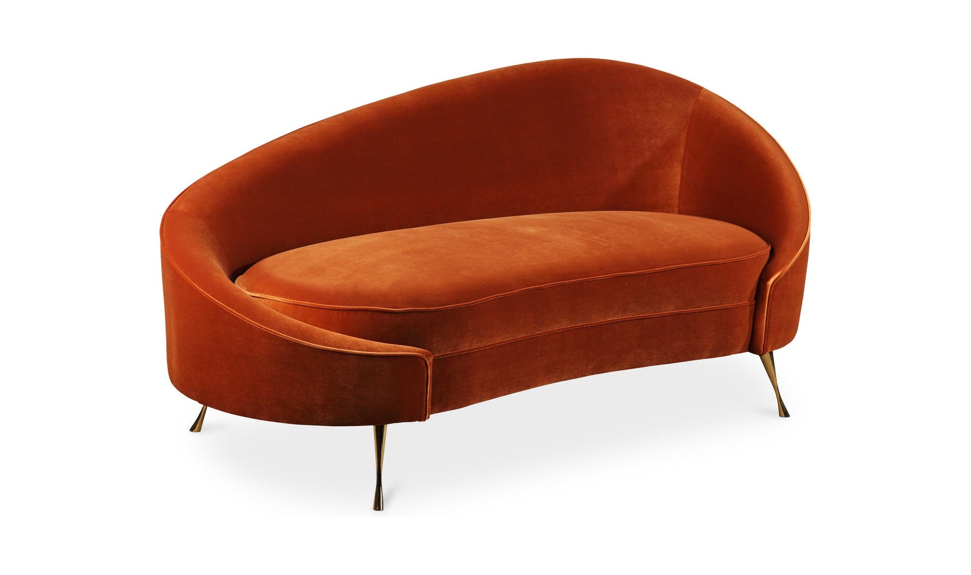 Abigail Chaise Umber by Moe's Home Collection - view 11