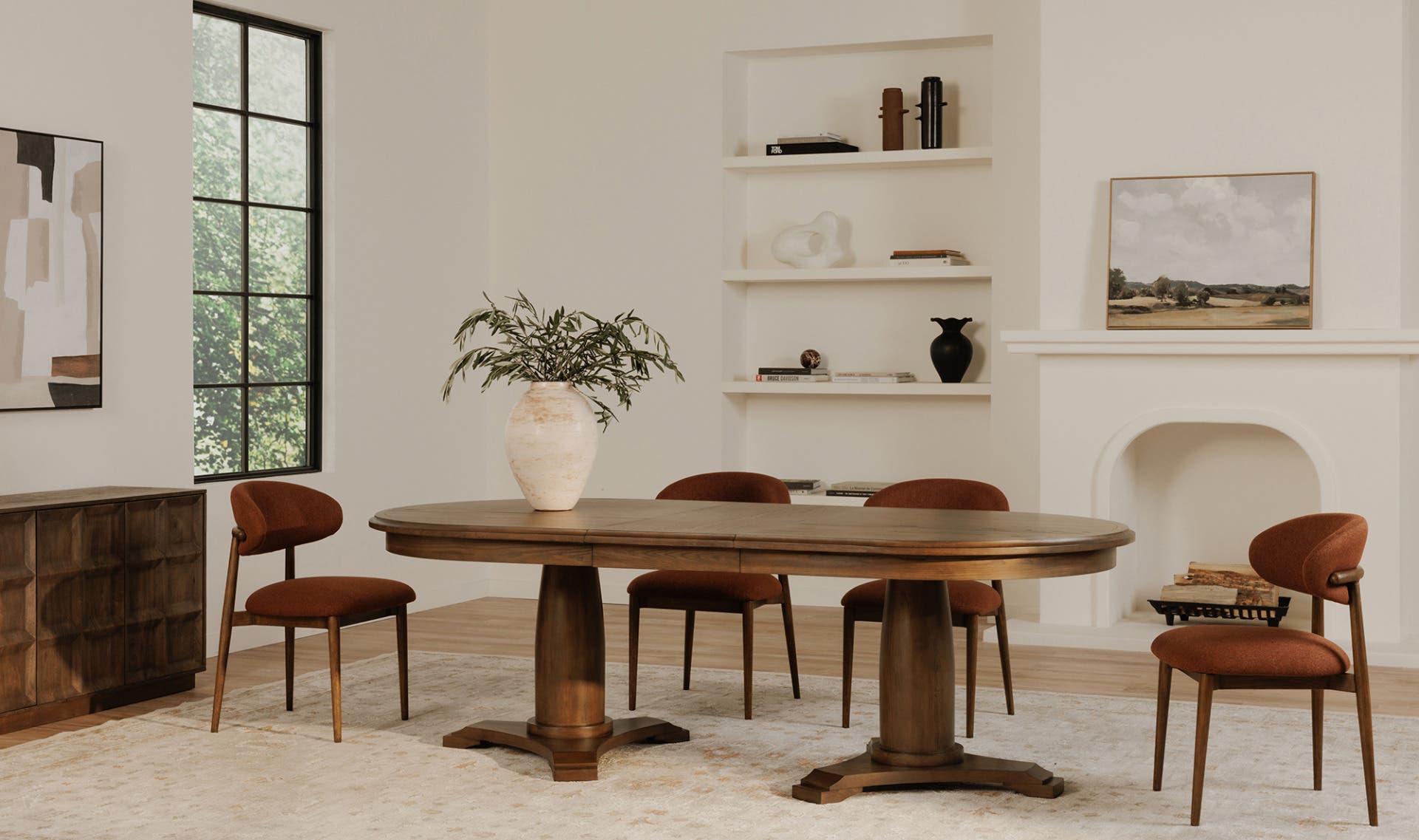 Ellie Dining Chair Rust by Moe's Home Collection - view 6