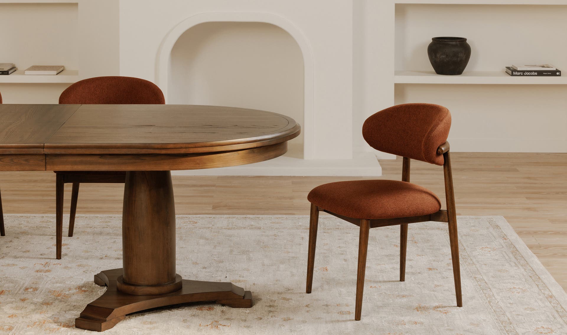 Ellie Dining Chair Rust by Moe's Home Collection - view 7