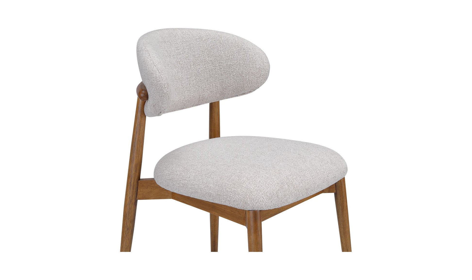 Ellie Dining Chair Oatmeal by Moe's Home Collection - view 7