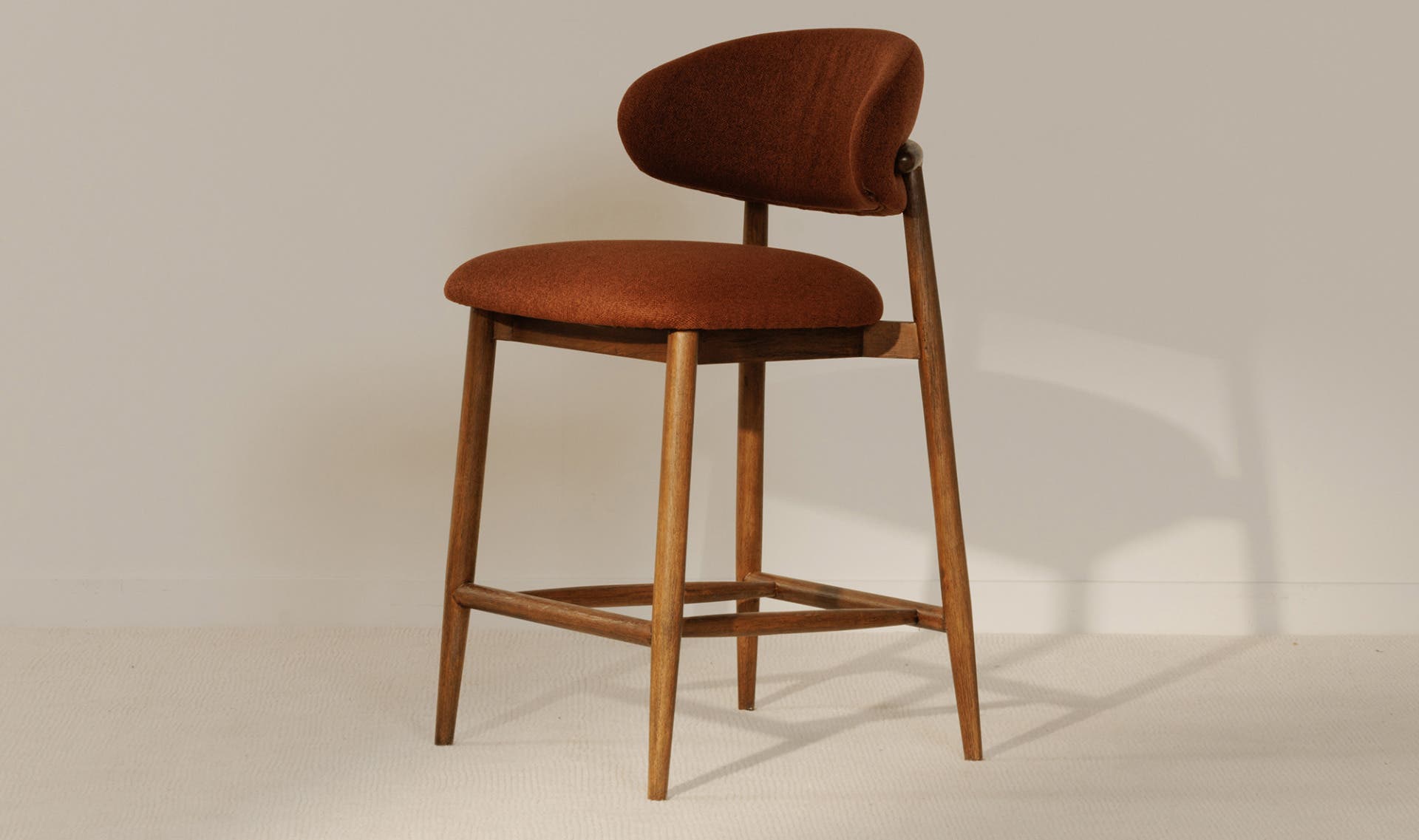 Ellie Counter Stool Rust by Moe's Home Collection - view 4
