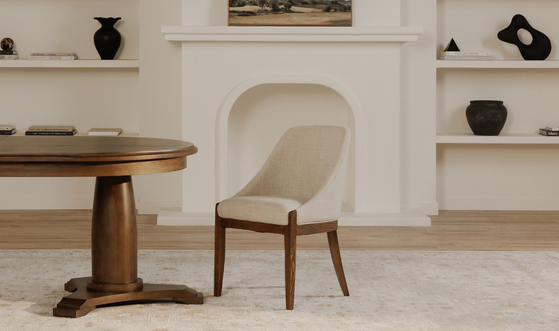 Edward Dining Chair Heather Beige by Moe's Home Collection - view 5