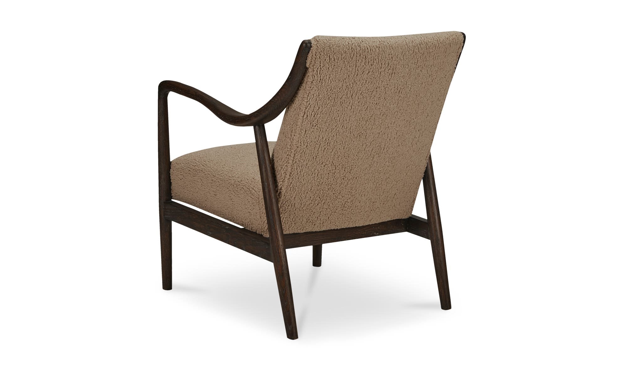 Yates Accent Chair Beige Faux Shearling by Moe's Home Collection - view 9