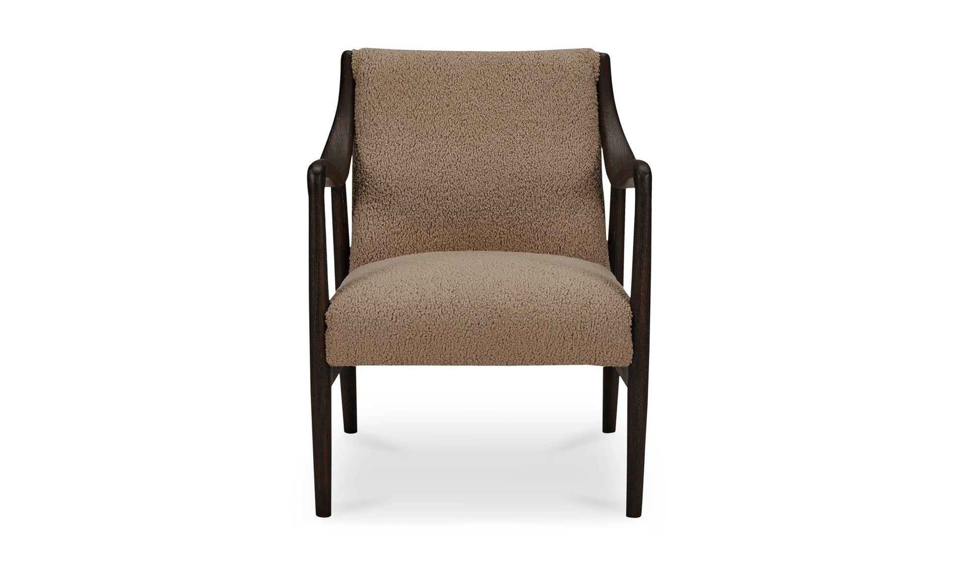 Yates Accent Chair Beige Faux Shearling by Moe's Home Collection - view 6
