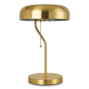 Metro Table Lamp | Luxurious Gold and Crisp White