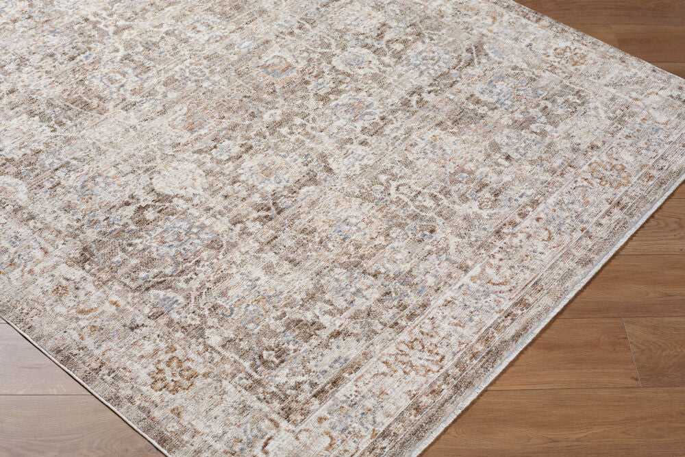 Mansfield Brown/Taupe Machine Woven Rug MFD-2300 - corner