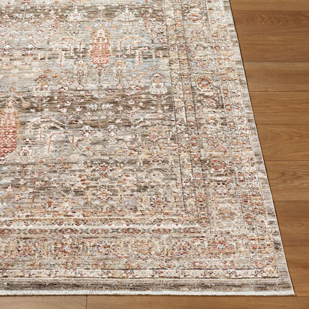 Mansfield Brown/Oatmeal Machine Woven Rug MFD-2301 - front