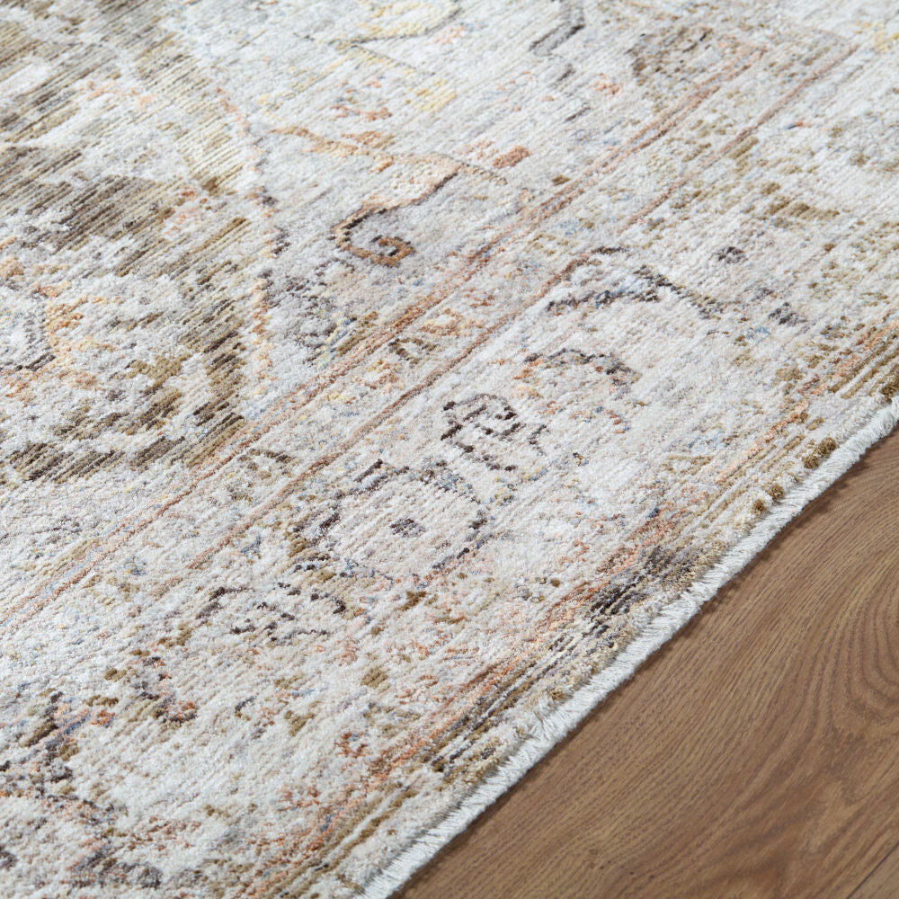 Mansfield Brown/Oatmeal Machine Woven Rug MFD-2302 - texture