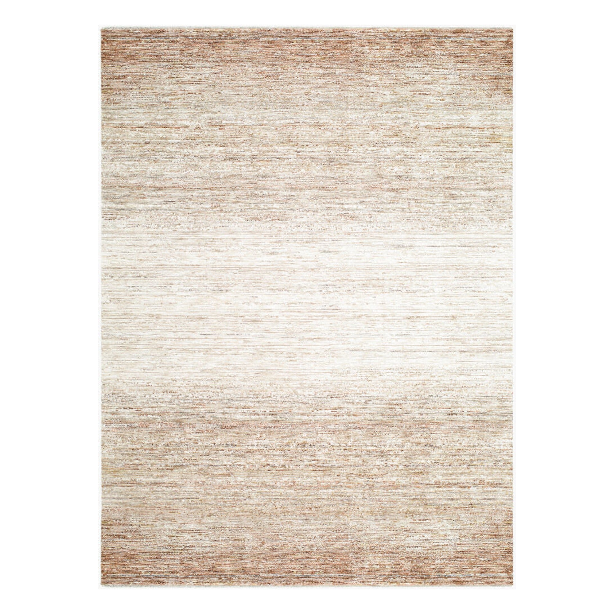 Mansfield Cream/Oatmeal Machine Woven Rug - 5'3" x 7'