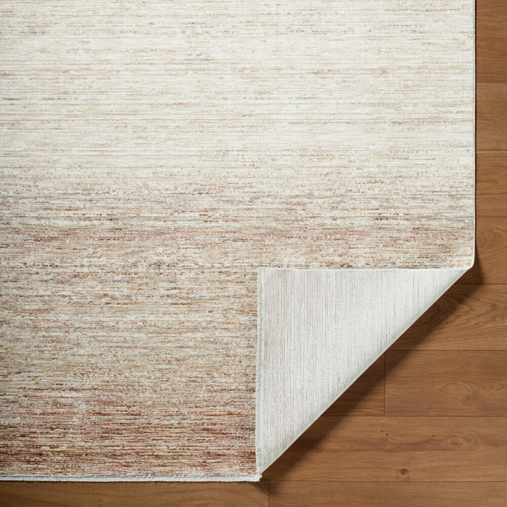 Mansfield Cream/Oatmeal Machine Woven Rug - fold