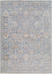 Mansfield Brown/Olive Machine Woven Rug - 5'3" x 7'