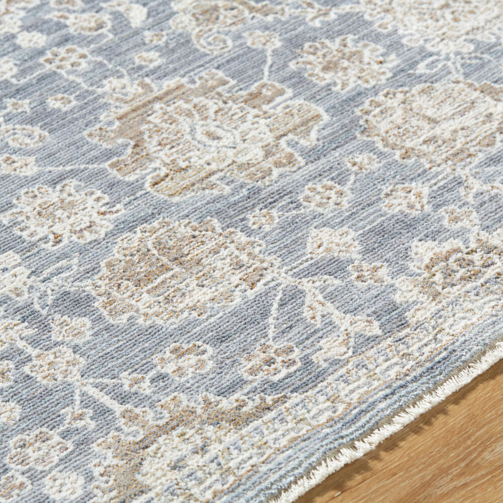 Mansfield Brown/Olive Machine Woven Rug - texture