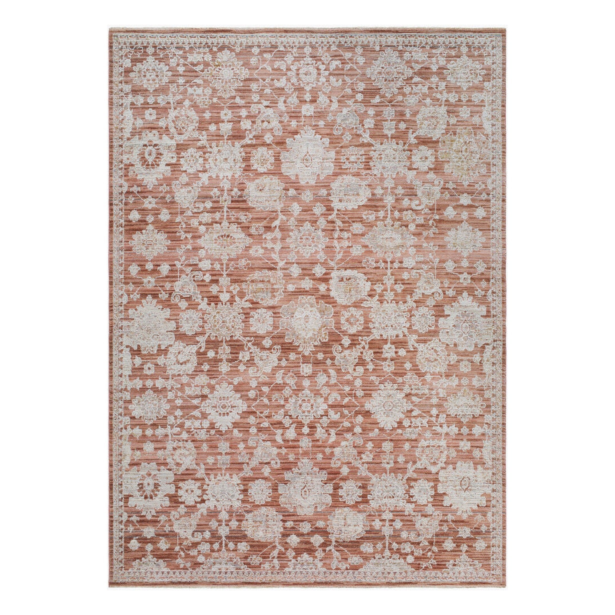 Mansfield Brown/Taupe Machine Woven Rug MFD-2306 - 5'3" x 7'