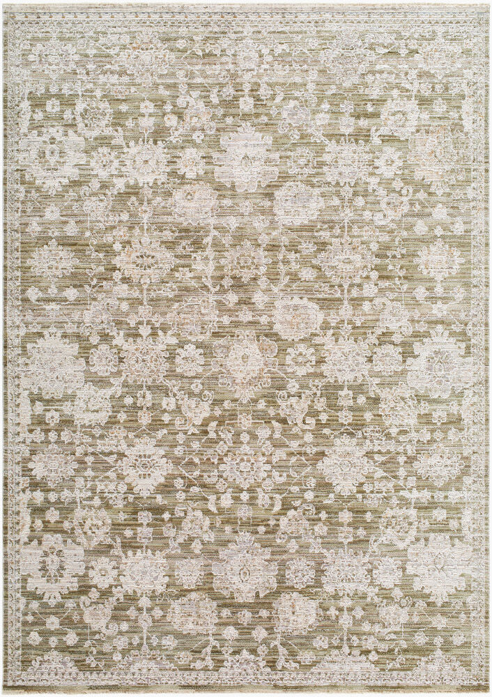 Mansfield Cream/Taupe Machine Woven Rug - 5'3" x 7'