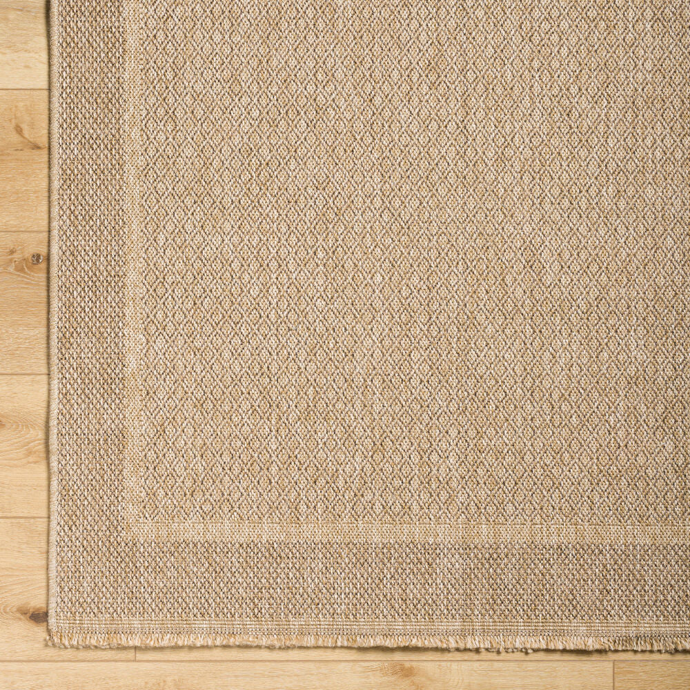 Mirage Black/Tan Machine Woven Rug MGE-2300 - overhead