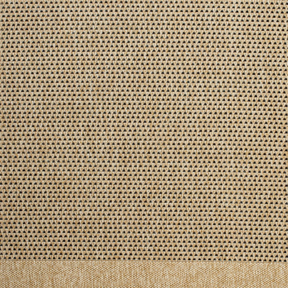 Mirage Black/Tan Machine Woven Rug MGE-2302 - swatch