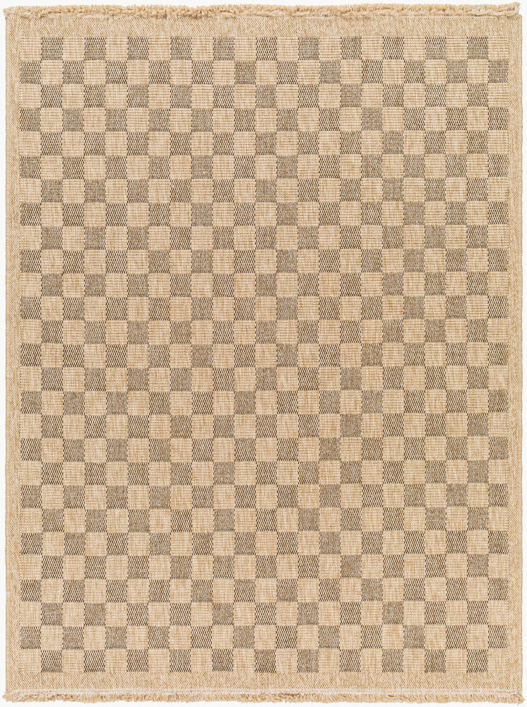 Mirage Black/Tan Machine Woven Rug MGE-2311 - 2'2" x 3'9"