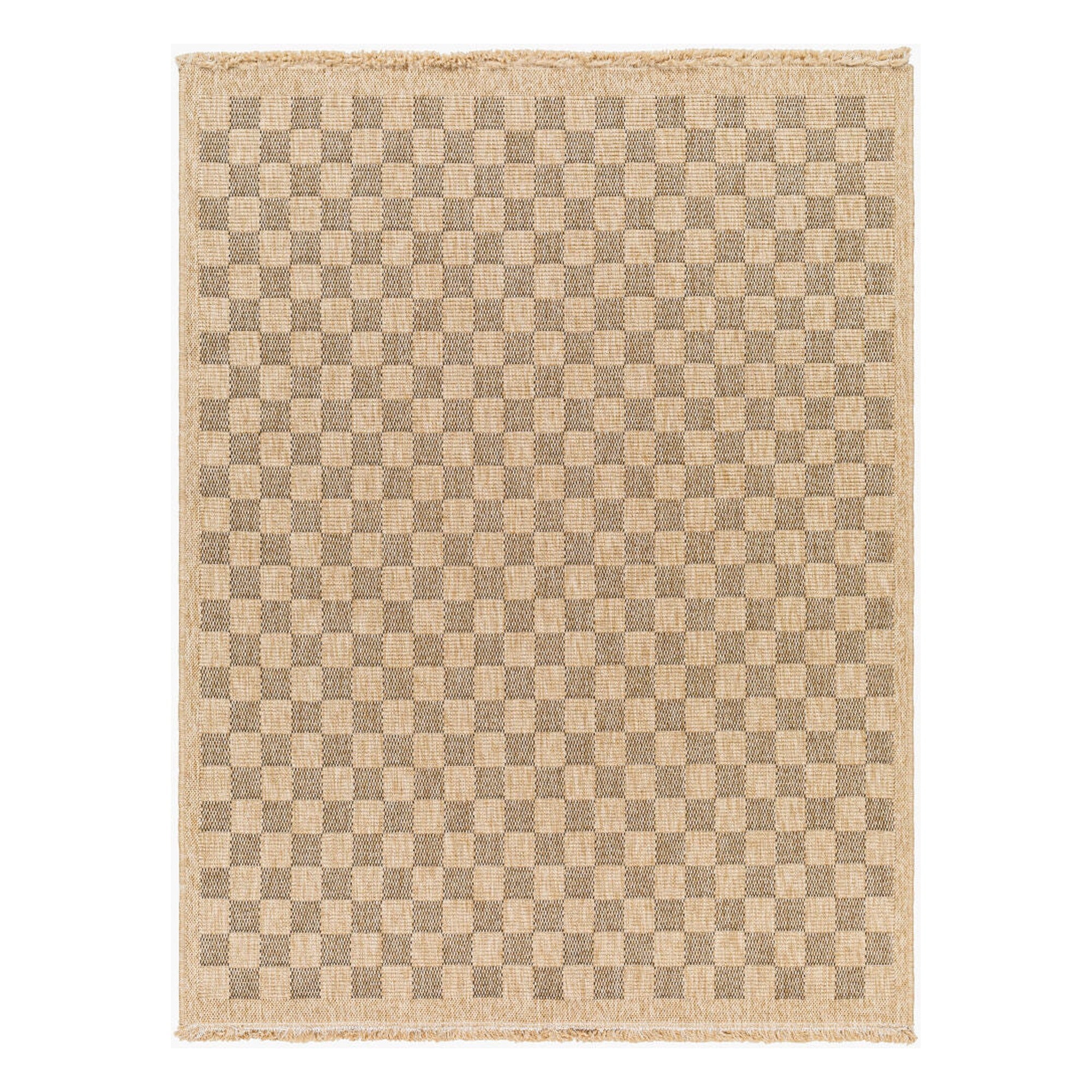 Mirage Black/Tan Machine Woven Rug MGE-2311 - 2'2" x 3'9"