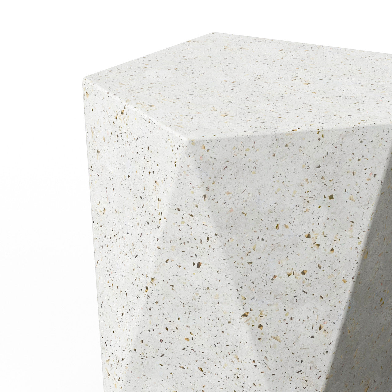 Mixx - Kelson Stool - Ivory Terrazzo