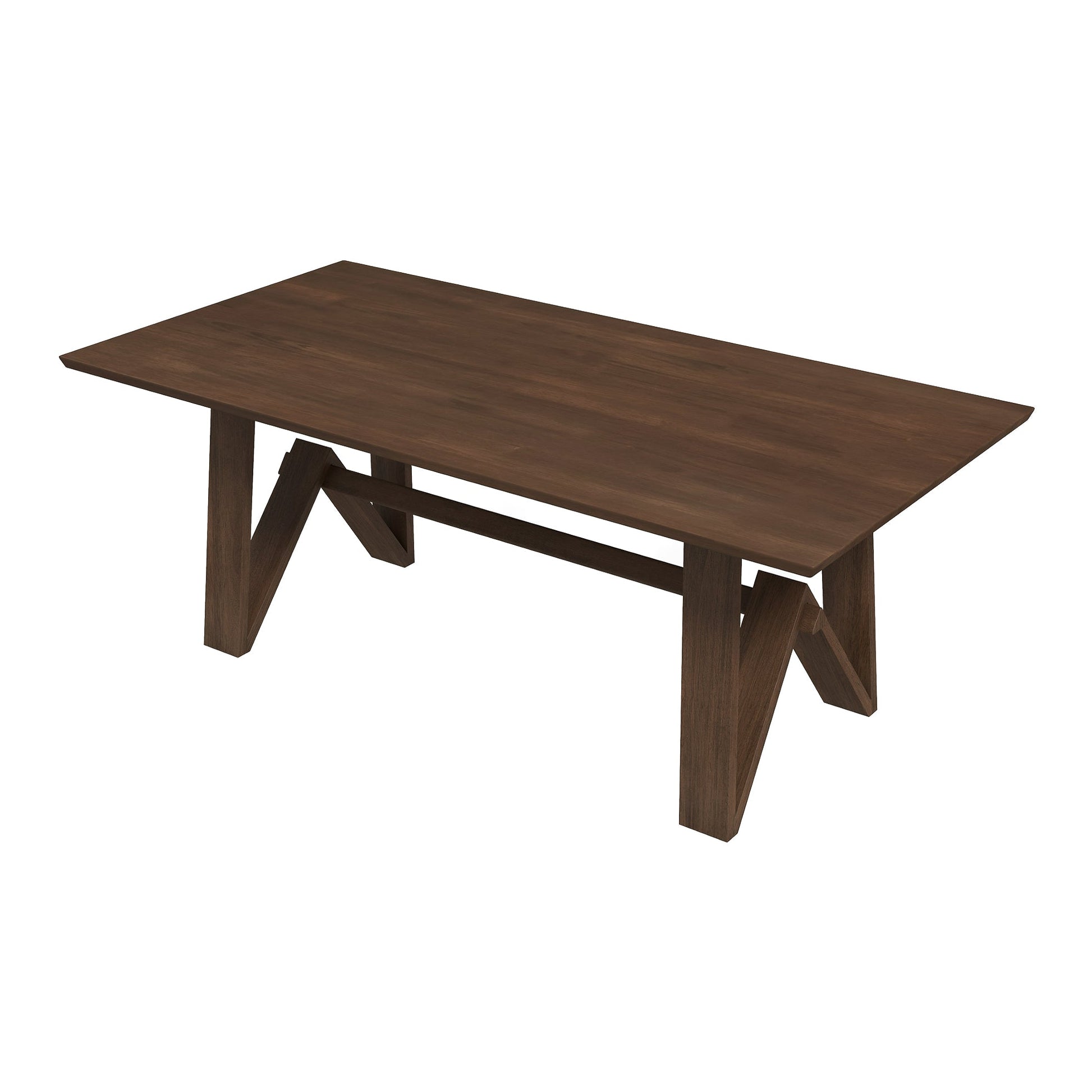 Trimont Solid Wood Dining Table | Modern Large Dining Furniture